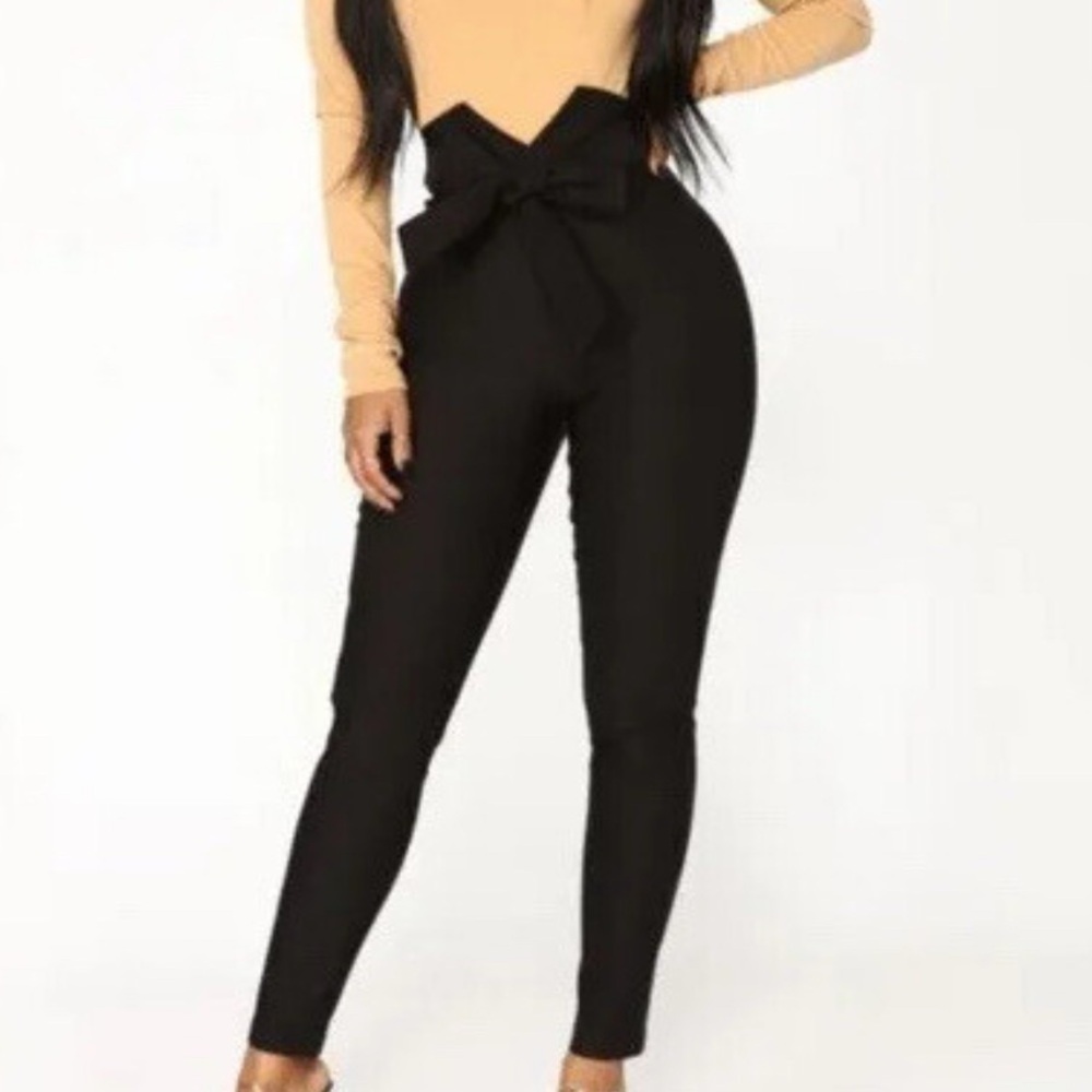 3/$10 Fashion Nova Black Trousers